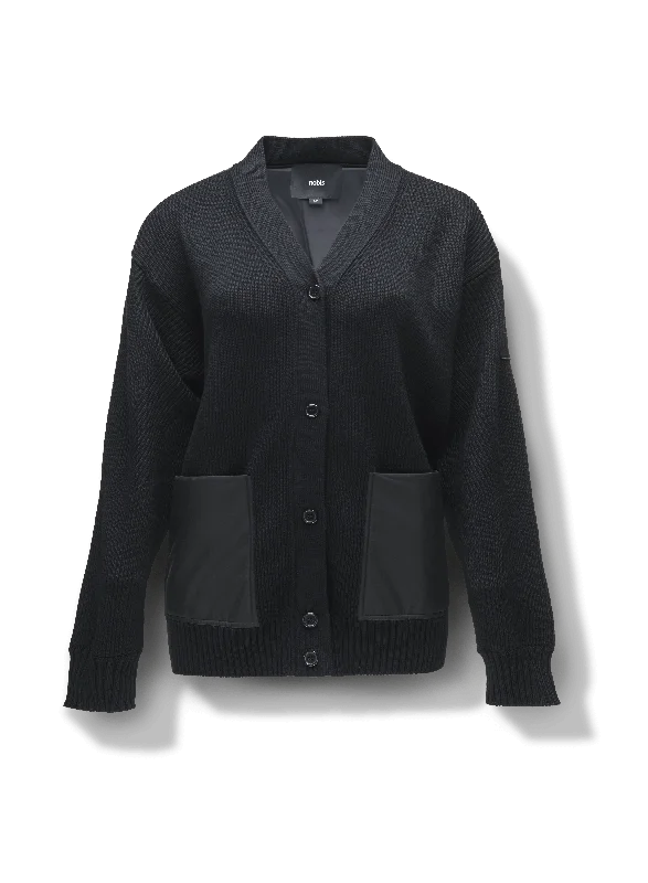 Riga Tailored Button Front Cardigan Slim Fit Regular Fit Oversized