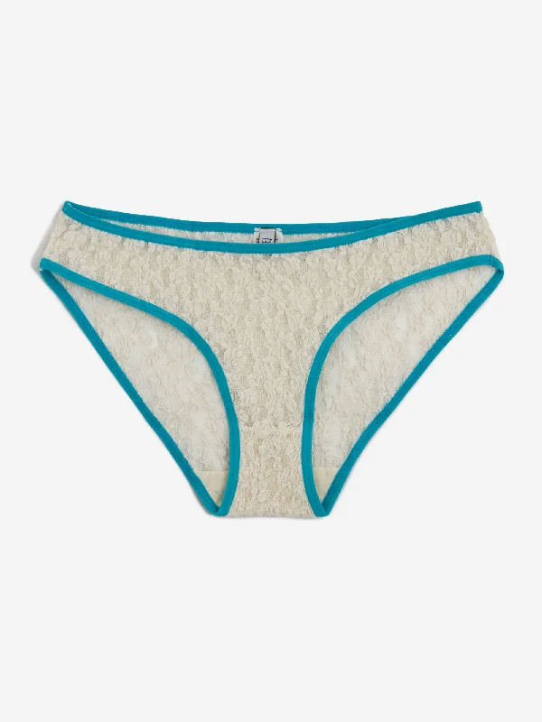 Baserange Musial Pant - Undyed Turquoise Formal Stretch Pants
