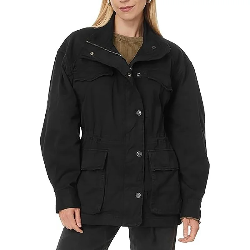 We The Free Womens Drawstring Hem Cotton Utility Jacket Fleece Jacket Down Jacket Parka We The Free Womens Drawstring Hem Cotton Utility Jacket Fleece Jacket Down Jacket Parka