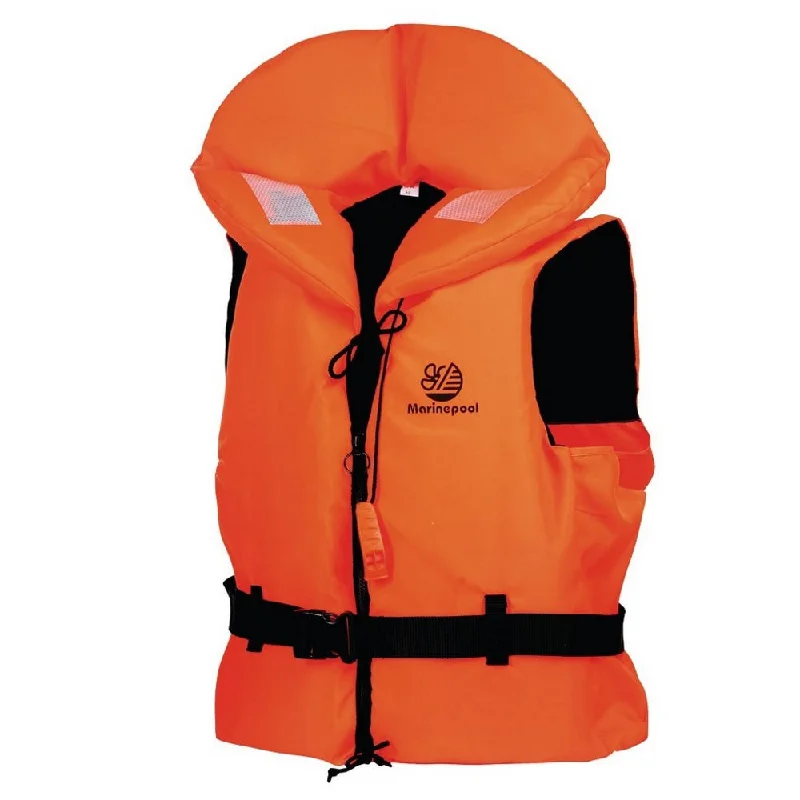MARINE POOL LIFE JACKET Boat Neck Shawl Collar Notched Collar