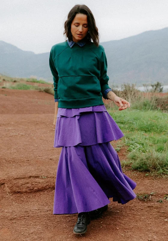 Maison Fauve Highland Skirt belted skirt waist